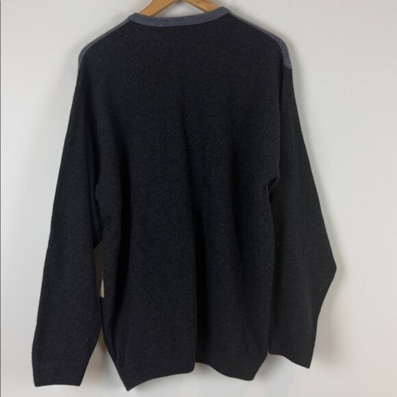 Nativeworld New zealand Gray and Green Crewneck Sweater Size XL - Picture 4 of 7